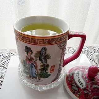焼酎の緑茶割